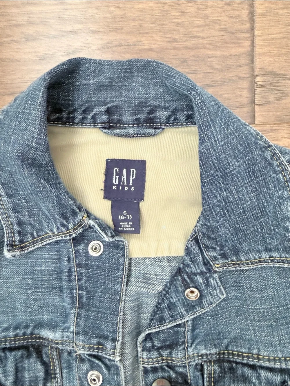GAP Kids Classic Denim Jacket - Medium Blue